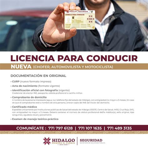 Licencia de conducir para automovilista mayor de edad